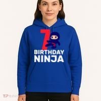 7th Birthday Ninja Hoodie thumb 5