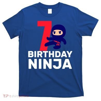 7th Birthday Ninja T-Shirt