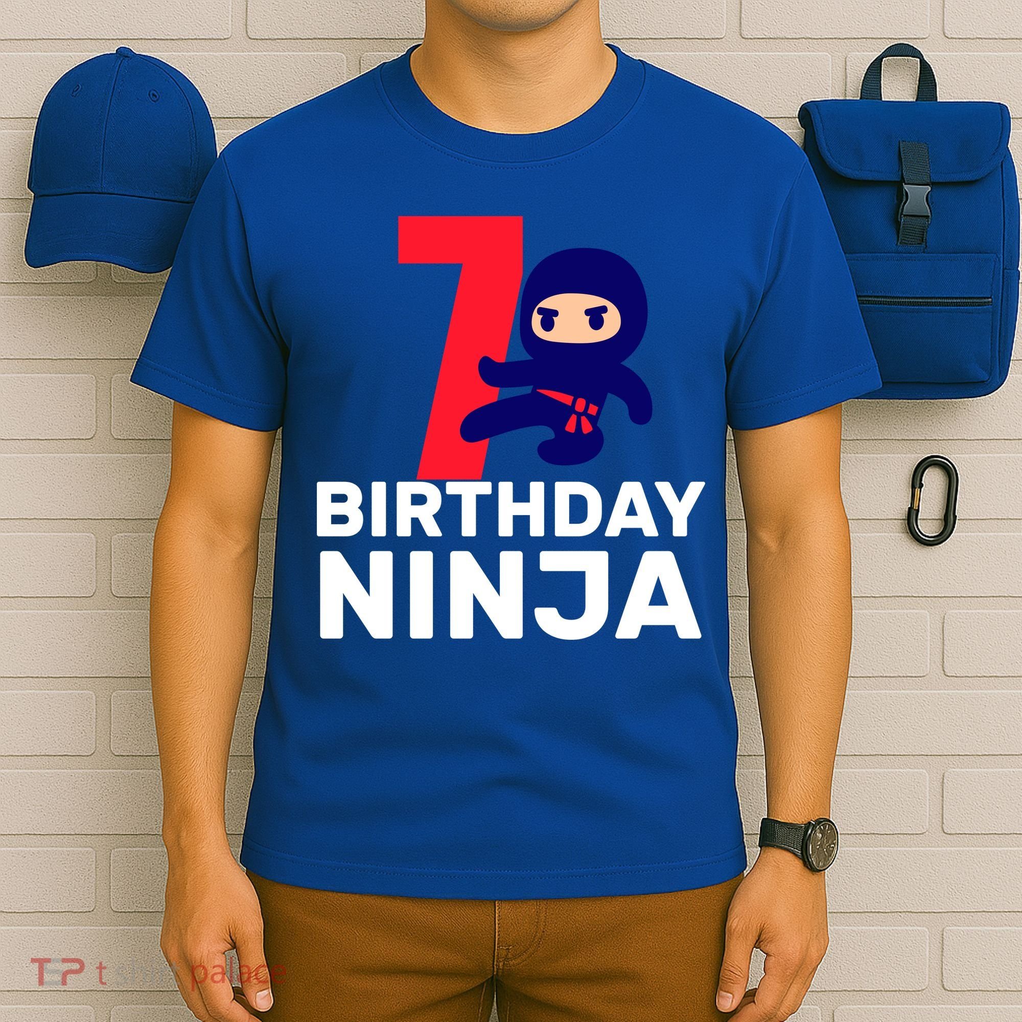 7th Birthday Ninja T-Shirt