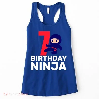 7th Birthday Ninja Women's Tank Top