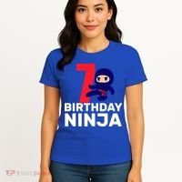 7th Birthday Ninja Women's T-Shirt thumb 4