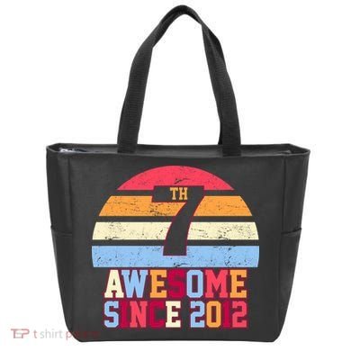 7th Birthday Vintage 7 Years Old Tote Bag