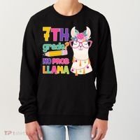 7th Grade? No Prob Llama Women's Sweatshirt thumb 0
