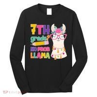 7th Grade? No Prob Llama Long Sleeve Shirt thumb 0