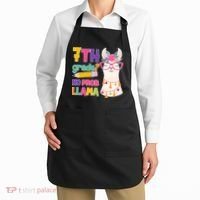 7th Grade? No Prob Llama Apron thumb 2