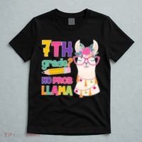 7th Grade? No Prob Llama T-Shirt thumb 5