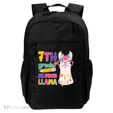 7th Grade? No Prob Llama Backpack
