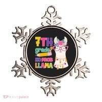 7th Grade? No Prob Llama Ornament thumb 0