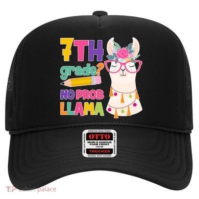 7th Grade? No Prob Llama Hat