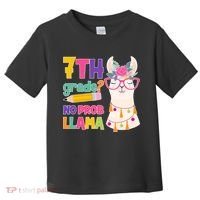 7th Grade? No Prob Llama Toddler T-Shirt thumb 0