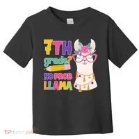 7th Grade? No Prob Llama Toddler T-Shirt thumb 0