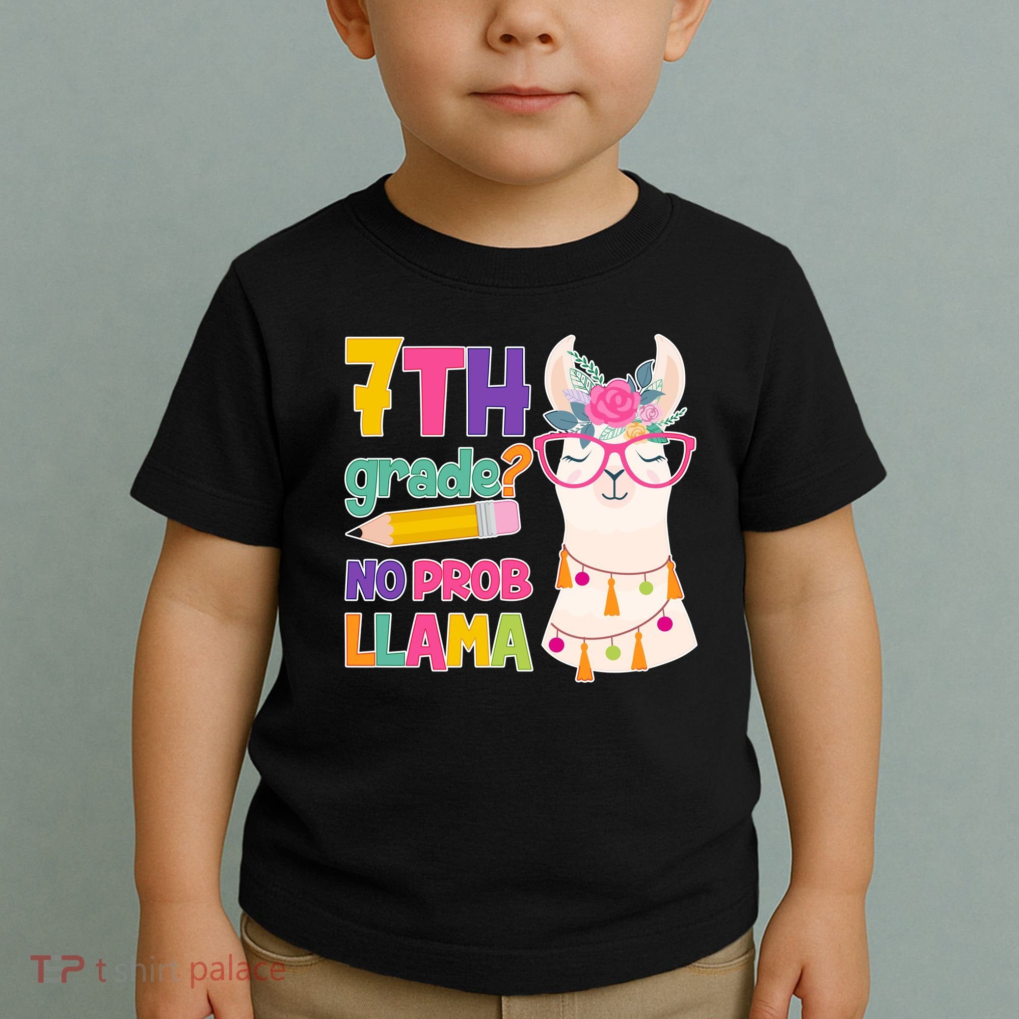 7th Grade? No Prob Llama Toddler T-Shirt