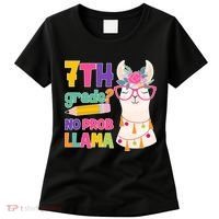 7th Grade? No Prob Llama Women's T-Shirt thumb 0
