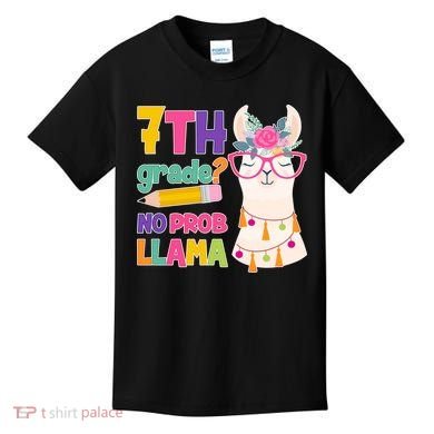 7th Grade? No Prob Llama Kids T-Shirt