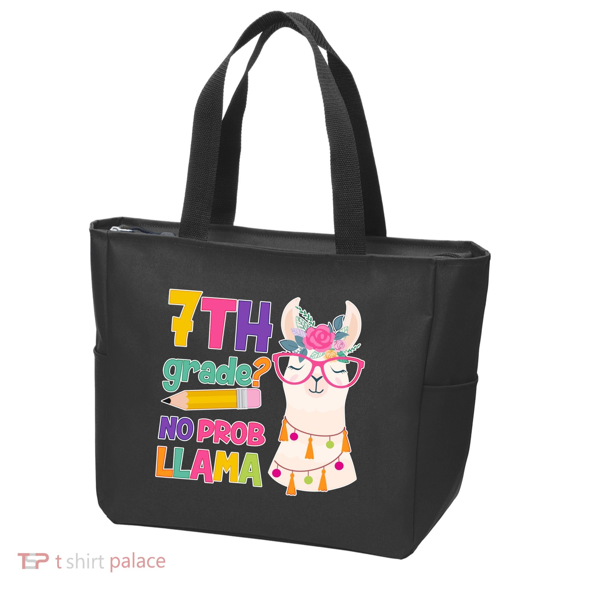 7th Grade? No Prob Llama Tote Bag