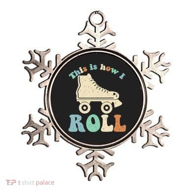 70's This Is How I Roll Vintage Retro Roller Skates Ornament
