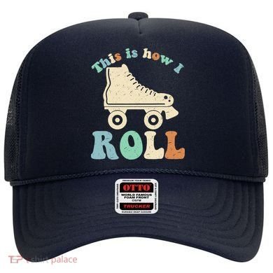 70's This Is How I Roll Vintage Retro Roller Skates Hat