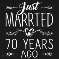 70th Wedding Anniversary 70 Years Marriage Matching Women's Hoodie thumb 2