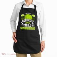 75 Years And Still Swinging 75th Birthday Golf Apron thumb 2