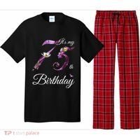 75 Year Old Shirt Floral 1948 It's My 75th Birthday Present Gift Pajama Set thumb 0