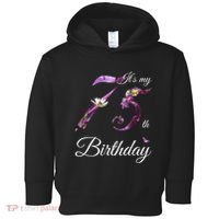 75 Year Old Shirt Floral 1948 It's My 75th Birthday Present Gift Toddler Hoodie thumb 0