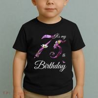 75 Year Old Shirt Floral 1948 It's My 75th Birthday Present Gift Toddler T-Shirt thumb 2