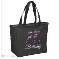 75 Year Old Shirt Floral 1948 It's My 75th Birthday Present Gift Tote Bag thumb 2