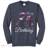 75 Year Old Shirt Floral 1948 It's My 75th Birthday Present Gift Sweatshirt thumb 0