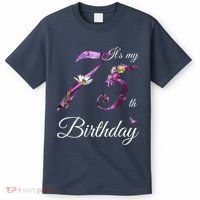 75 Year Old Shirt Floral 1948 It's My 75th Birthday Present Gift T-Shirt thumb 0