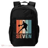 7 Years Old 7th Birthday Basketball Gift For Boys Party Backpack thumb 0
