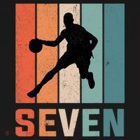 7 Years Old 7th Birthday Basketball Gift For Boys Party Mousepad thumb 1