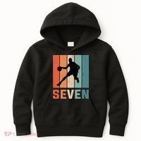 7 Years Old 7th Birthday Basketball Gift For Boys Party Kids Hoodie thumb 0