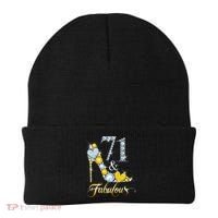 71 years old It's my Birthday 71th Birthday Diamond Crown Beanie thumb 0