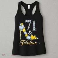 71 years old It's my Birthday 71th Birthday Diamond Crown Women's Tank Top thumb 3