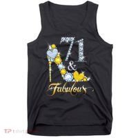 71 years old It's my Birthday 71th Birthday Diamond Crown Tank Top thumb 0