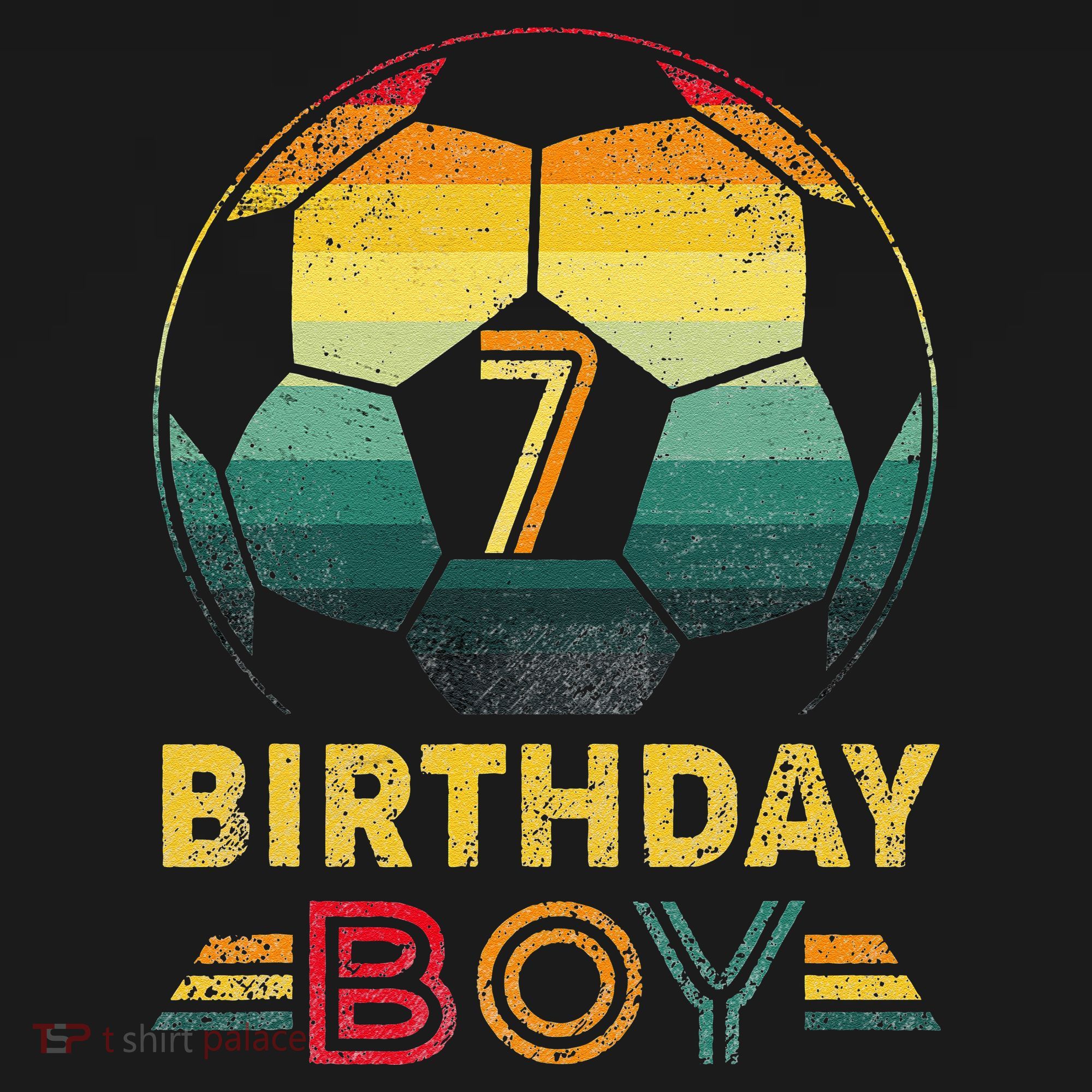 7 Year Old Gifts Football Soccer Player 7th Birthday Women's Hoodie
