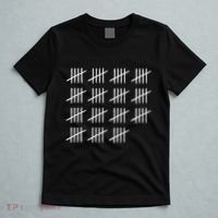 75 Years Old Tally Marks 75th Birthday T-Shirt thumb 5