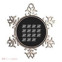 75 Years Old Tally Marks 75th Birthday Ornament thumb 0