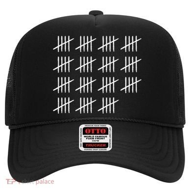 75 Years Old Tally Marks 75th Birthday Hat