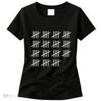 75 Years Old Tally Marks 75th Birthday Women's T-Shirt thumb 0