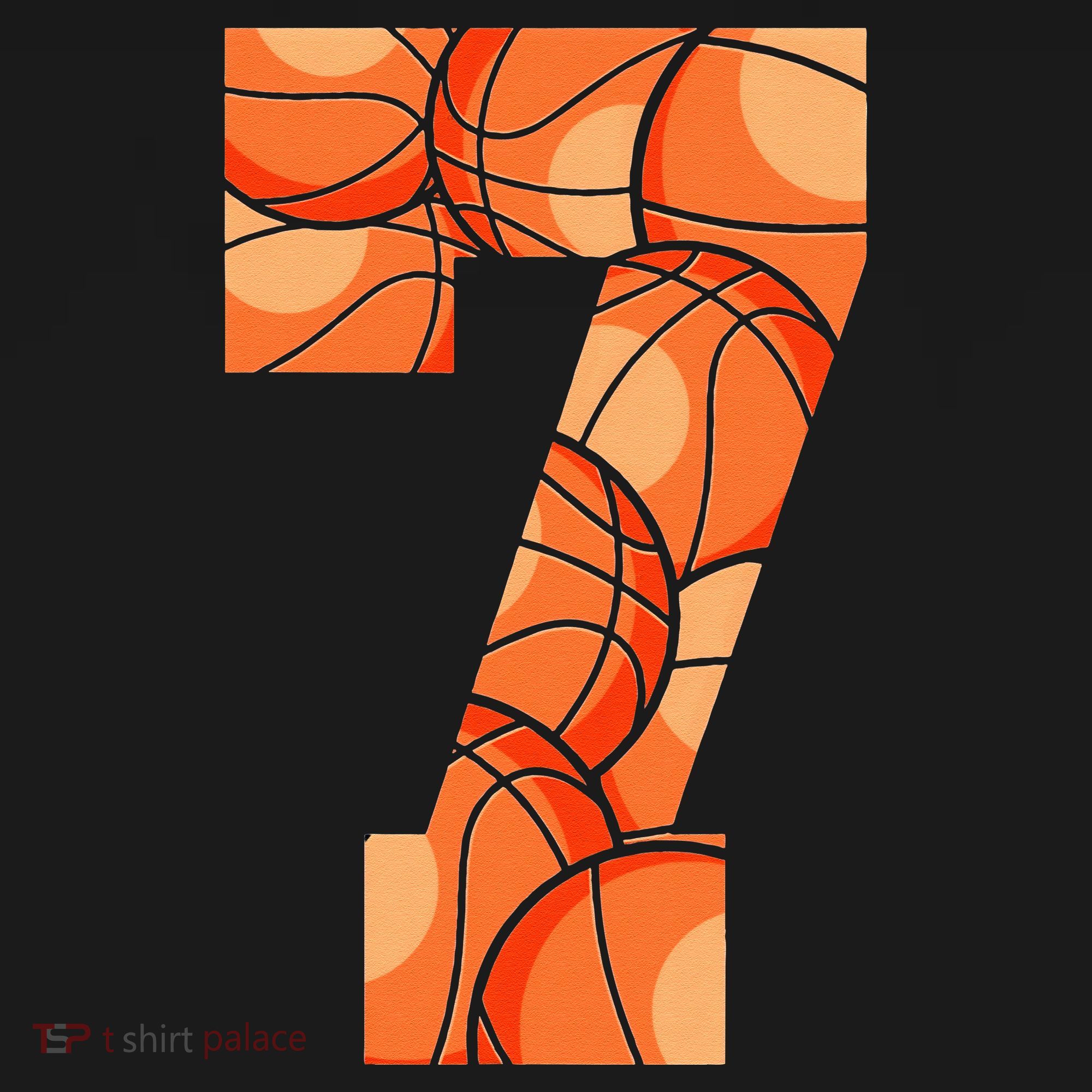 7 Years Old 7th Birthday Basketball Gift For Party Pajama Set