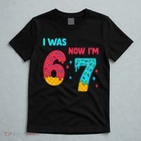 7 Year Old Birthday Was 6 Now I'm 7 67 Funny T-Shirt thumb 5