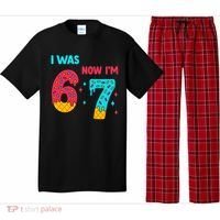 7 Year Old Birthday Was 6 Now I'm 7 67 Funny Pajama Set thumb 0