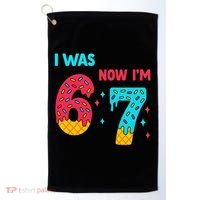 7 Year Old Birthday Was 6 Now I'm 7 67 Funny Golf Towel thumb 0