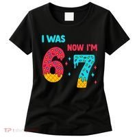 7 Year Old Birthday Was 6 Now I'm 7 67 Funny Women's T-Shirt thumb 0