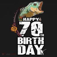 70 Years Old Fishing Fisherman Angler 70th Birthday Women's Tank Top thumb 5