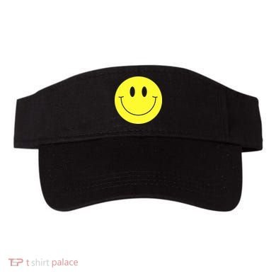 70s Yellow Smile Face Cute Happy Peace Smiling Face Visor