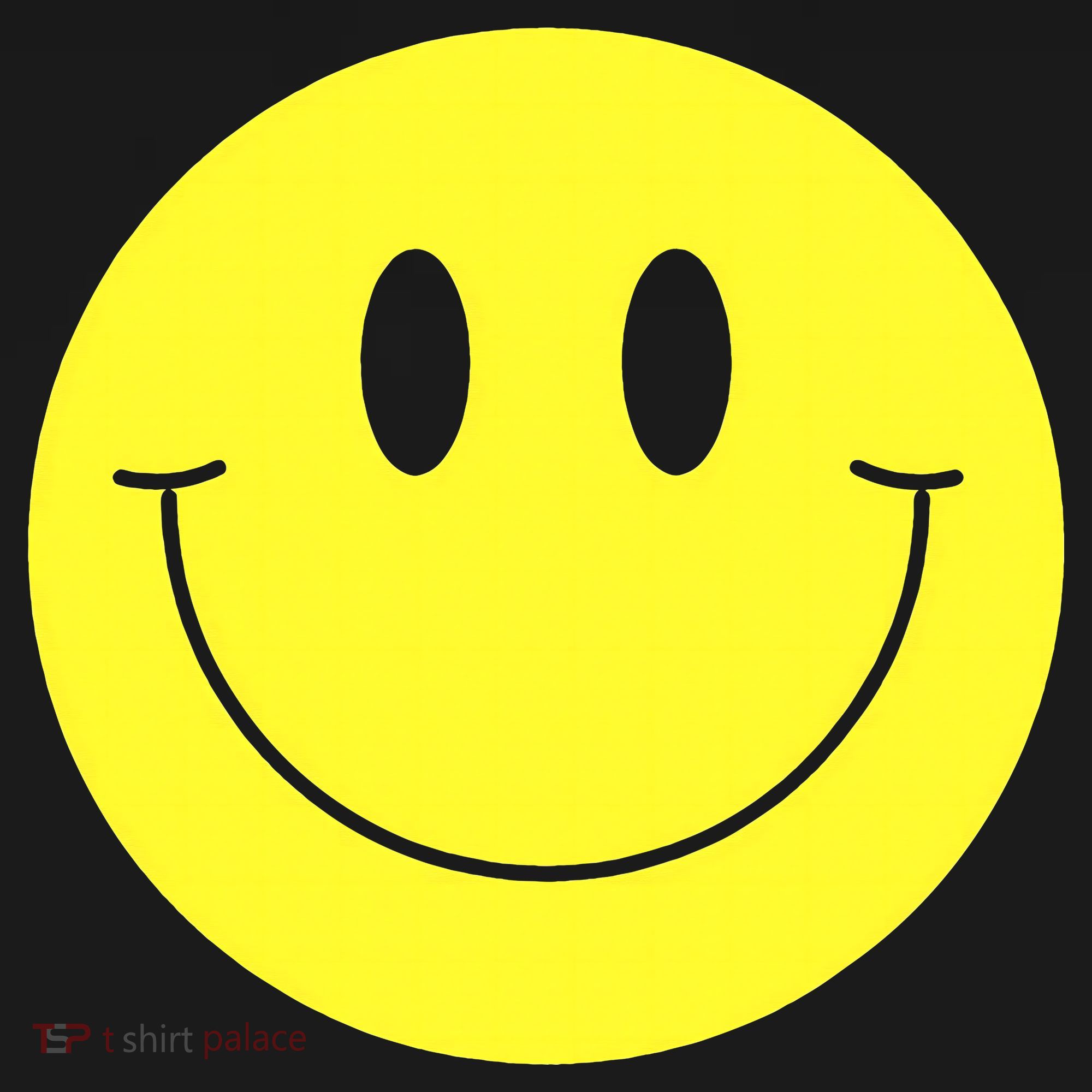 70s Yellow Smile Face Cute Happy Peace Smiling Face Women's Long Sleeve Shirt