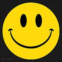70s Yellow Smile Face Cute Happy Peace Smiling Face Kids Sweatshirt thumb 2