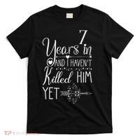 7 Years Wedding Anniversary  T-Shirt thumb 0